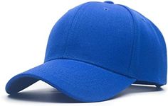 Utmost Structured Baseball Cap with Adjustable Closure - Performance Hat for Outdoor Activities and Custom Embroidery (1pc Royal Blue)