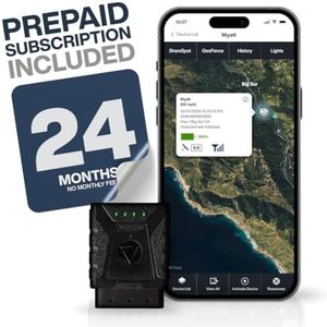 LandAirSea Sync + 24 Month No Monthly Fee. Global GPS Tracker for Vehicles. Real-Time Tracking for Vehicle, Assets, Teens, and Elderly.