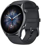 Amazfit GTR 3 Pro Smart Watch 46mm for Android iPhone, 14-Day Battery Life, GPS, Alexa Built-In, Bluetooth Calls, Men's Fitness Tracker with 150+ Sports Modes, Sleep Heart Rate Health Tracking, Black