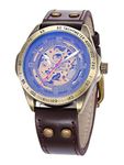 Carrie Hughes Mens Steampunk Bronze Automatic Watch CH368