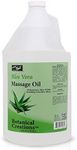 PRONAIL - Massage Oil, Aloe Vera, 128 Oz - Professional Full Body Massage Therapy, Manicure, Pedicure - Relax Sore Muscles and Repair Dry Skin, Enhanced with High Absorption Oils and Vitamin E