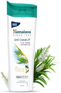 Himalaya Anti-Dandruff Tea Tree Shampoo 180 ml | with Tea Tree oil, Aloe Vera & Natural Proteins | Up to 100% Free From Dandruff | Dermatologically Tested | Non-Drying | For Women & Men