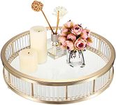 Hipiwe Gold Metal Perfume Tray - 12