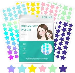 PIXLINE 300PCS Patch Bouton - Pimple Patch Hydrocolloïde Patch Anti Bouton, Acné Patch à l'huile d'arbre à thé et à l'acide salicylique Jour & Nuit 2-en-1 Imperméable à l'eau Absorption