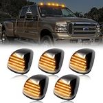 R&F Auto 5PCS Smoked LED Cab Light 