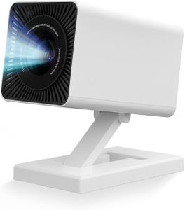 Mini Portable Projector with WiFi 6 & Bluetooth – 4K 1080P, Auto Keystone