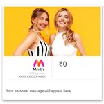 Myntra | Flat 5% off | E-Gift Card | Instant Delivery | Valid for website & app purchases | 1 year validity