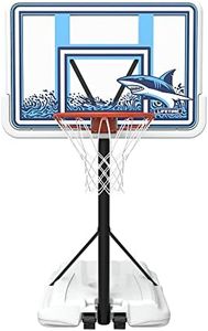 Lifetime Poolside Portable Basketball Hoop, 44-Inch Fusion Backboard