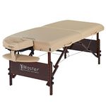 Master Massage 30" Del Ray Pro Portable Massage Table (30" Width x 84" Length) with Adjustable Table Height, 750lbs. Working Capacity- Massage Bed, Tattoo Table, Lash Table