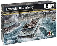 TAMIYA IT6524 6524S 1/35 LCVP w/US Infantry U.S. Model kit, Multicoloured, Arial Toys & Games Ltd329