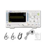 RIGOL DS1102Z-E Digital Oscilloscope, 100MHz Bandwidth, 2 Analog Channels, 24Mpts Memory Depth, 1G Sa/s Sampling Rate, Free Trigger and Decoding Functions, 3 Years Warranty
