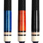 Aklot Pool Cue,Pool Cues Set of 3 Pool 58" Cue Sticks Pool Cues Adult Canadian Maple Wood Cue Stick Pool Cues Adult 19 20 21 oz