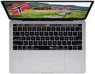 KBCovers - Keyboard Cover for Norweigan Language fits Apple MacBook Pro 13 & 15 inch w/Touch Bar (Late 2016+)