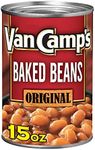 Van Camp's Original Baked Beans, Canned Beans, 15 OZ (Pack of 12)