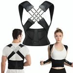 Posture Corrector Belt For Men & Women | Back Pain Relief Posture Corrector | Shoulder, Back Support Belt | Back Straightener Brace For Spine | Clavicle Support | Universal Size