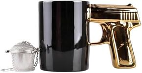 UCEC Ceramic Gun-Shaped Coffee Mug 