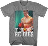 Rocky T-Shirt Distressed If He Dies