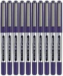 Uni-ball Eye Micro Ub-150 Gel Ink Pen - 0.5 Mm - 10 Pcs - Uni Mitsubishi Pencil (Blue) by Uni-ball