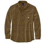 Carhartt Midweight flannel plaid shirt