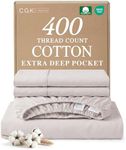 Extra Deep Pockets 400 Thread Count