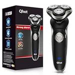 Qhot Electric Razor for Men, 2024 Upgraded Mens Cordless Electric Razors Beard Shavers for Men Face 3 in 1 Waterproof Rotary Shavers, Wet Dry Use(S3)