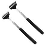 2 Pack Extendable Back Scratcher Portable Telescoping Back Scratcher Retractable Metal Backscratchers Back Massager Tool for Men Women Adults Kids