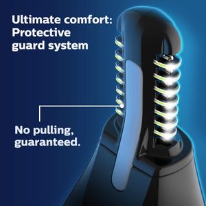 Philips Norelco Nose & Ear Trimmer 5000 Kit – Black/Silver