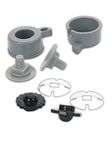 Fibre-Metal Hard Hat F4001 Quick-Lok Helmet Adapter Kit