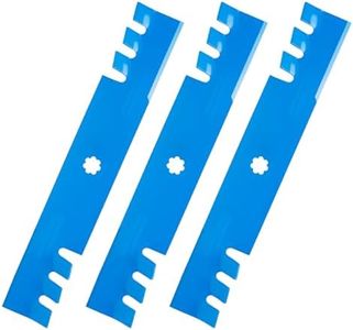 AEagle Mower Mulching Blade GY20852 for John Deere 48 inch Deck LA130 LA140 LA145 LA155 LA165 X165 X166 Replaces GX21784 AM141035 GX21786 Toothed