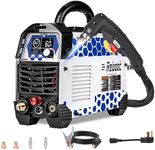 Reboot Plasma Cutter Non-High Frequency Non-Touch Pilot Arc, 120V/240V Dual Voltage, 1 Inch Max Cut 5/8 Inch Clean Cut, Mesh Cutting, 2T/4T, Large LED Display for Beginners DIY