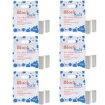 Home Stuff Block Salt for Water Softeners, Original pure grade A food quality Salt Blocks, Water Softener Salt, water softening salt blocks (6 Packs - 12 Blocks)