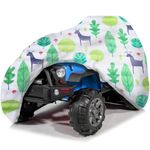 LYBOSH Kids Ride On Toy Car Cover, Heavy-Duty 600D Waterproof Oxford Fabric, All-Weather Protection Universal Fit Electric Wheel Cover