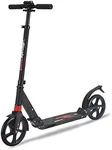 New Bounce Kick Scooter - Big Wheel Scooters for Ages 8 and Up with Adjustable Handlebar - The Ultimate Sport Scooter is Perfect for Bigger Children and Adults Weight Limit 200Lbs