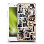 Head Case Designs Officially Licensed Custom Customised Personalised Friends TV Show Collage And Print Name Art Soft Gel Case Compatible With Apple iPhone 7/8 / SE 2020 & 2022