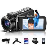4K Video Camera Camcorder 10X Optic