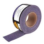 Dura-Gold Premium 120 Grit Purple Ceramic Mesh Longboard Sandpaper, 2-3/4" Wide Continuous 10 Yard Roll - Dustless Hook & Loop Backing for Auto & Woodworking Air File Long Board Sanders, Sanding Block