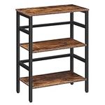 HOOBRO 3 Tier Bookshelf, Industrial