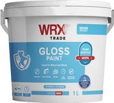 WRX Trade Gloss Paint - Water Based - Brilliant White (1000ml)