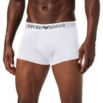 Emporio Armani Men's 111389cc729 Boxer Briefs, White-weiÃŸ (Bianco 00010), M UK