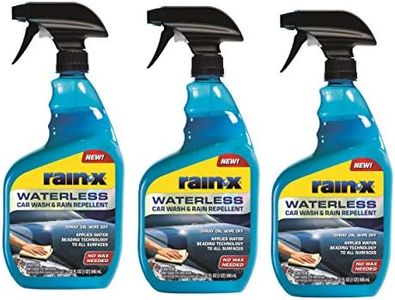 Rain-X 620100-3PK Waterless Car Wash & Rain Repellent, 23 oz (Pack of 3)