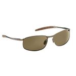 Flying Fisherman San Jose Polarized Sunglasses (Copper Frame, Amber Lenses)