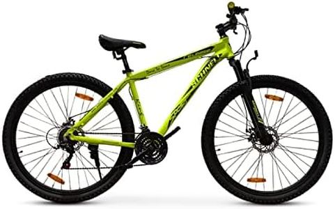 Schnell King Release 29'T, 21 Speed Shimano Gears, Dual Disk Brakes & Front Suspension MTB Bicycle | Frame Material - Aluminium | Free Accessories (Ideal for 13+ Years)