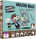 NEW 2023 Advent/Countdown Calendar Amazing Magic. 24 COOL & EASY to learn Magic tricks. Comes with a step-by-step picture + video guide. For kids aged 8+. The perfect magician starter kit.