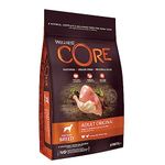 Wellness CORE Adult Original, Dry Dog Food, Dog Food Dry, Grain Free Dog Food, High Meat Content, Turkey & Chicken, 10 kg