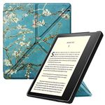 FINTIE Origami Case for All-new Kindle Oasis (10th Generation, 2019 Release & 9th Generation, 2017 Release) - Slim Fit Stand Cover Support [Hands Free] Reading with Auto Wake/Sleep, Blossom