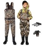 HISEA Kids Chest Waders for Toddler