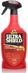 Absorbine UltraShield Red Fly Spray, Insecticide and Repellent for Horses & Livestock, Stays Active Up to 7 Days, 32oz Quart Spray Bottle