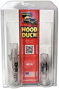 Haydel's Game Calls Inc. WP-05 Wood Duck Call Pack, Includes The W-81 (Squealer) and WW-90 (Whine) Calls.