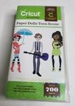 Cricut Paper Dolls Teen Scene Cartridge Up To 700 Images New