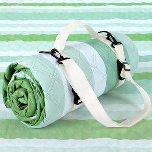 Alwaysturdy Big Picnic Blankets Beach Blanket Waterproof Sandproof, 80''x80'' Giant 5-Layer Outdoor Camping Blanket Rug Easily Foldable Picnic Mat for Grass, Hiking, Travel, Concerts, Indoor